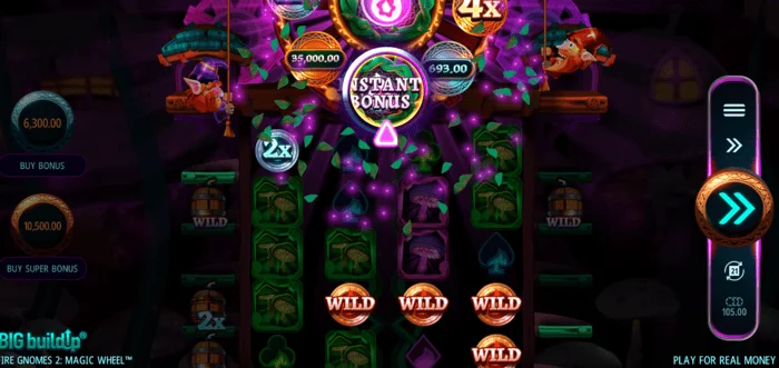 Fire Gnomes 2 Magic Wheel – galdrahjólið í aðgerð